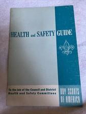 1965 Health And Safety Guide Boy Scout  BSA Pamphlet 3193 Council District
