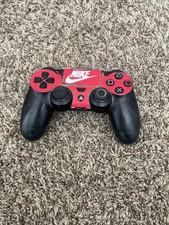PS4 Black Controller With Nike Stickers 