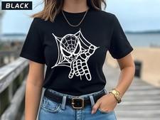 Spiderman T-shirt, Spider Web Design, Super Hero Shirt