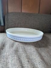 Vintage Pyrex Brittany Blue 484 B Quiche Tart Dish