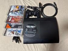 Sony PlayStation 3 Super Slim 500GB CECH-4001C w/ Controller, 6 Games, Cables