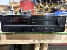 Denon DRA-635R AM/FM Stereo Receiver, 2-Channel, Phono/CD Inputs, Black