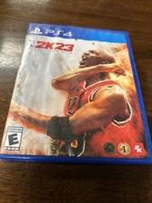 NBA 2K23 Michael Jordan Edition Sony Playstation 4 PS4 Clean Disc Tested Working