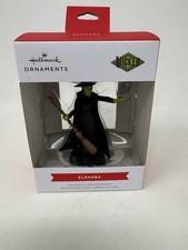 Hallmark Wicked ELPHABA Green Witch Wizard of OZ  Christmas Ornament NEW