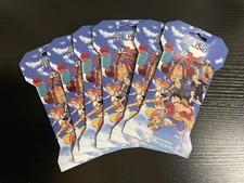 (1x)One Piece Holographic Sticker Set 5pcs Luffy Nami Chopper Franky Sanji Anime