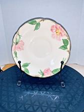 Franciscan Earthenware Desert Rose Saucer, Made in USA