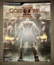 BradyGames God of War II Strategy Guide 2-Sided Foldout Concept Art Interviews