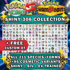 POKEMON CHAMPIONS COMPLETE DEX HOME SHINY EV TRAIN COLLECTION VALUE BUNDLE