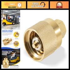 Forklift Propane Tank Connector Female Fitting Adapter Valve - Quick Install