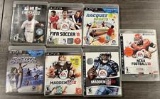 Lot Of 7 PS3 Sport Games