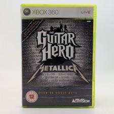 Guitar Hero: Metallica (Microsoft Xbox 360, 2009) COMPLETE