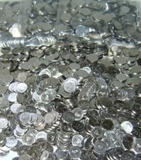 100 STAINLESS LIBERTY/EAGLE PACHISLO SLOT MACHINE COIN TOKENS - BRAND NEW