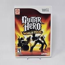 Guitar Hero: World Tour (Nintendo Wii) CIB COMPLETE & TESTED
