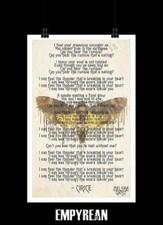 Ghost Meliora Cirice Death's Head Moth Song Lyrics Poster Art Print