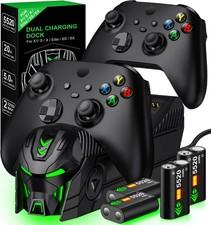4x 5520mWh Xbox Controller Battery Pack + Charging Dock for Xbox One/Series X|S