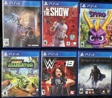 Playstation 4 PS 4 Bundle Lot of 6 Action and Sports Games