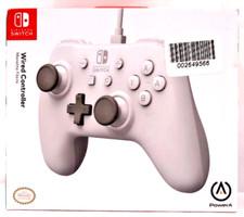 PowerA Nintendo Switch Wired Controller White Sealed Detachable 10ft Cable New