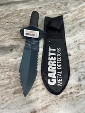 Garrett Edge Metal Detector Digger With Sheath Carbon Steel Blade