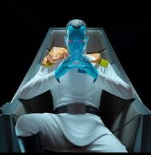 Star Wars Grand Admiral Thrawn On Throne Custom statue 1/4 +9.8 CGC & Sideshow B