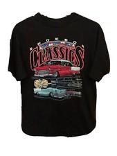 Shoebox Classics Black Chevrolet T-Shirt Size L