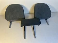 2012-2017 Toyota Prius V Rear Back Seat Headrests Set of 3 Gray Cloth OEM LKQ