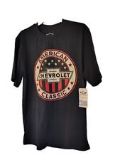 Official GM Chevy Chevrolet American Classic Men's Navy Throwback T-Shirt Medium