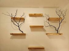 live edge floating shelf (Set Of 7)