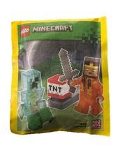 LEGO Minecraft Hero, Charged Creeper and TNT Launcher Paper Bag 662406 (SEALED)
