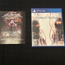 Scarlet Nexus PS4 Disk And Case Included Compatible With Ps5