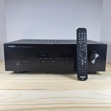 Yamaha R-S201 Natural Sound Stereo Receiver AM/FM Tuner w/ Remote Bundle Tested