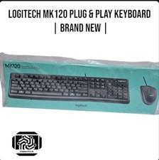 Logitech K120 USB Keyboard for PC - Black