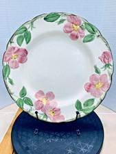 Franciscan Earthenware Desert Rose 10 1/2 inch Dinner Plate, Made in USA