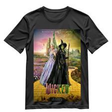 Wicked For Good The Musical T Shirt Wicked Movie Shirt Graphic Tee S-XXXL V2