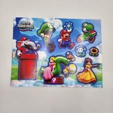 Super Mario Bros Wonder Gamestop Exclusive Stickers And Art Print Preorder Bonus