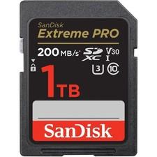SanDisk Extreme PRO 256GB 512GB 1TB SD SDXC UHS-I U3 V30 4K UHD Camera Card