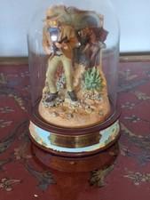 John Wayne Limited Edition Hand Painted sculpture w/dome 