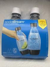 2 Pack - 0.5L Dishwasher Safe Carbonating Bottles for SodaStream Machines - NIP