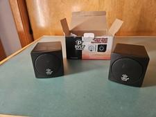 Pyle Home 3” 100 Watt Mini Speaker Cube Pair NEW