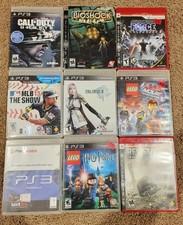 PS3 Game LOT X9 PlayStation 3 Lego Harry Potter Bioshock  Uncharterted 3 Star...