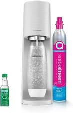 SodaStream Terra Sparkling Water Maker (White) with CO2, DWS Bottle and Bubly Dr