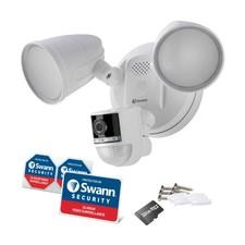 swann 4K Floodlight Camera  Outdoor Security Cam  Alert AI Detect&Track