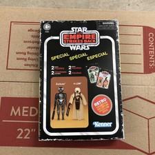 Star Wars Empire Strikes Back Retro Collection Zuckuss & 4-LOM Special 2-Pack