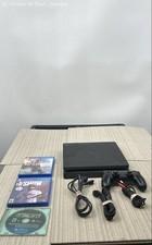 Sony PlayStation 4 Slim 1TB Console System Bundle CUH-2115B Tested Working Great