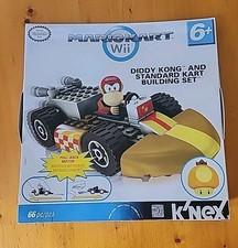 K'Nex Mario Kart Wii Diddy Kong And Standard Kart Building Set BRAND NEW