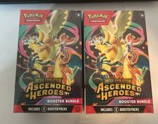 Pokemon TCG Ascended Heroes Booster Bundle Lot of 2 Sealed