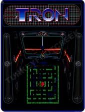 Tron Arcade 9" x 12" Metal Sign