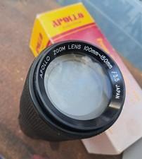 Vintage PROJECTOR BUNDLE Kodak Ektagraphic APOLLO Zoom Lens / SYLVANIA BULB 82V