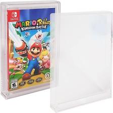  CLEAR PROTECTIVE BOX PROTECTOR FIT FOR NINTENDO SWITCH PLASTIC STEELBOOK GAMES
