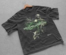 2009 Call of Duty Modern Warfare 2 IW Promo Vintage Unisex Black T-Shirt N8976