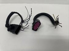 2007 AUDI Q7 4L 3.6 PREMIUM HEADLIGHT WIRING HARNESS WIRE PLUG CONNECTOR SET OEM